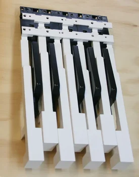 Для Korg SP170 SP-170 Используется черно-белая клавиша пианино, часть клавиатуры