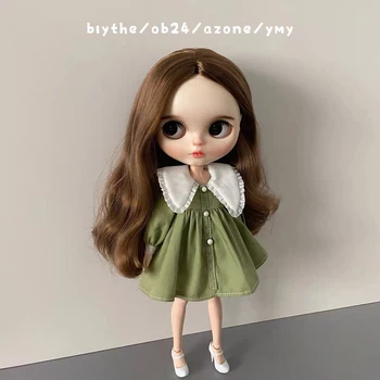 Кукольная одежда Ob24 подходит для Blythe Azone Ymy Doll Модное цветное платье для куклы-одевалки