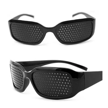 Носимые корректирующие очки для ухода за зрением, Улучшающие Стенопеческие очки с отверстиями для булавок, очки для защиты глаз от усталости
