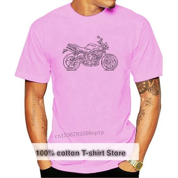 2019 Новая брендовая одежда, мужские крутые топы с круглым вырезом, американские классические мотоциклетные футболки Street Triple R 2011, вдохновленные мотоциклетной футболкой