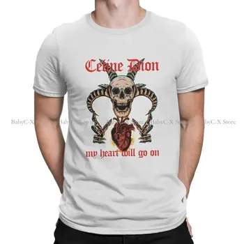 Мужская футболка из полиэстера Celine Dion My Heart Will Go On Metal Humor Летняя футболка высокого качества Нового дизайна