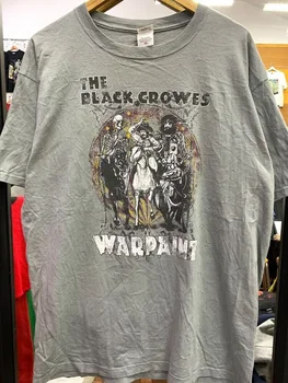 Винтажная футболка Blacks Crowes Music Band для мужчин Lb2036