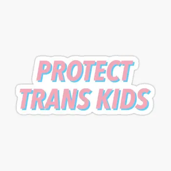 Защитите транс-детей 5 шт. Наклейки для мультяшного автомобиля с принтом ноутбука, милой гостиной, забавного аниме, фона для багажного окошка, бампера