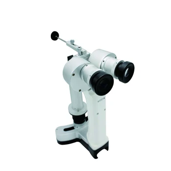 Недорогая портативная 2-ступенчатая офтальмологическая щелевая лампа портативный Конвергентный микроскоп щелевая лампа для ЛОР YSLXD350P