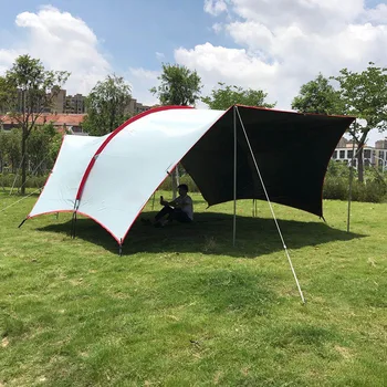 Открытый кемпинг Habib тент палатка черный пластик полное затенение алюминиевый сплав на заказ водонепроницаемый и солнцезащитный негабаритный.