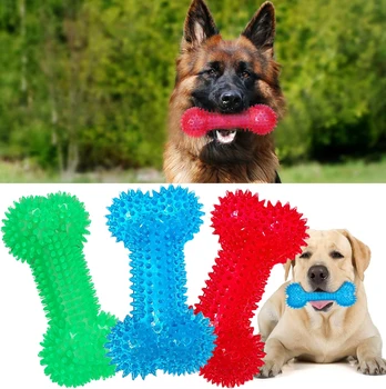 Пищащие собачьи жевательные игрушки для агрессивных жевунов, маленьких средних собак, интерактивные неразрушаемые игрушки для домашних собак, интеллектуальные активности