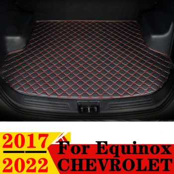 Коврик Для Багажника Автомобиля Chevrolet Equinox 2022 2021 2020 2019 2018 2017 Плоская Боковая Задняя Защита Груза Ковер-Вкладыш Крышка Заднего Багажника