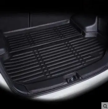 для Skoda Octavia A7 2014-2018 Автомобиль-стайлинг Автомобиля Задний Багажник Багажник Грузовой Коврик Лоток Напольный Ковер Грязезащитный Коврик Протектор Z