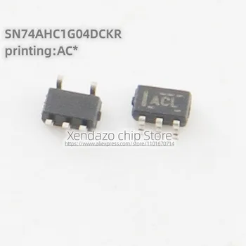 10 шт./лот SN74AHC1G04DCKR Шелкотрафаретная печать AC * ACL AC3 ACS ACG SOT-353 посылка Оригинальный логический чип