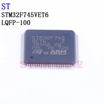 1PCSx микроконтроллер STM32F745VET6 LQFP-100 ST