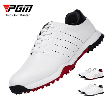 Водонепроницаемая обувь для гольфа 2023 Pgm, мужские удобные кроссовки для гольфа, Уличный размер 39-44, обувь для ходьбы, противоскользящие спортивные кроссовки
