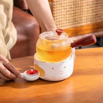 Японская печь для нагрева свечей, изоляция на керамическом основании, Чайная плита, Ресторан, Отель, Здравоохранение, Ароматизированный чайник, плита для кипячения чая