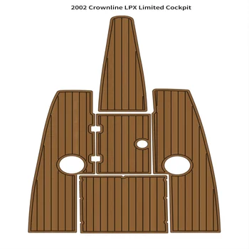 2002 Crownline LPX Limited Кокпит Лодки EVA Пена Палуба Из Искусственного Тика Напольная Накладка Коврик Подложка Самоклеящийся Стиль SeaDek Gaterstep