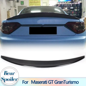 Спойлер заднего бампера Maserati GT Grantismo Coupe 2 Двери 2012-2014 Неконвертируемый Задний Спойлер багажника из углеродного волокна