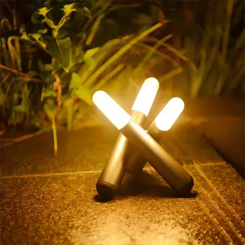 Светодиодный ночник для кемпинга, USB Перезаряжаемый фонарь с затемнением, Портативные походные фонари для пеших ночных прогулок