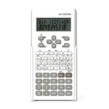 2022 Новый многофункциональный экзаменационный калькулятор, функция калькулятора для студентов, 2-строчный дисплей