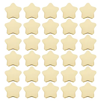 30шт Бумажные Тарелки В Форме Звезды Золотые Одноразовые Вечерние Тарелки Пентаграмма Столовая Посуда Тарелка для Столовых Принадлежностей Золото