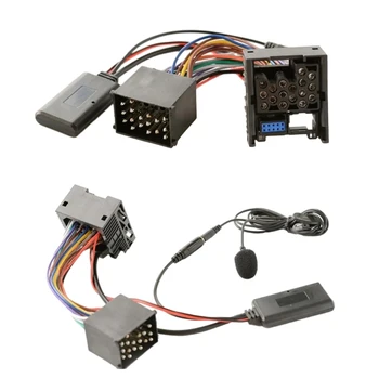 Автомобильный кабель-адаптер, микрофонный кабель, совместимый с Bluetooth 5.0 Музыкальный адаптер, Замена аксессуара для ремонта автомобиля E46 2002-2006