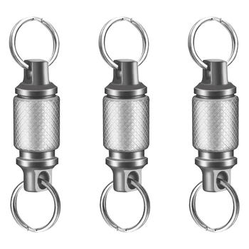 Новинка-3-кратный титановый быстросъемный брелок, съемный брелок для ключей, аксессуар для держателя ключей для сумки/кошелька/ремня