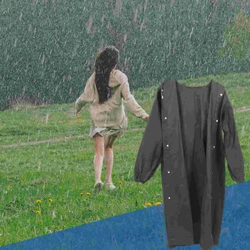 Взрослый Плащ-Куртка Многоразового Использования Пончо для Пончо Взрослых с Капюшоном Eva Hooded Men Man